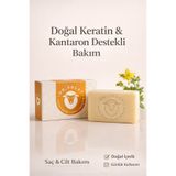 DR:POLAT Dr. Polat Biotech Doğal Keratin & Kantaron Özlü Sabun | Saç Dökülmesine Karşı Destek & Cilt Bakımı