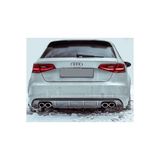 Drs Tuning Audi A3 8V Hb 2012 - 2016 S3 Arka Tampon Eki - Difüzör (Plastik)