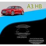 Drs Tuning Audi A3 Hb Krom Cam Çerçevesi 10 Parça