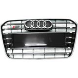Drs Tuning Audi A6 Uyumlu 2015-2018 Panjur S6 Krom - Siyah