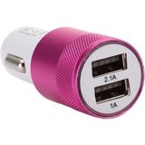 Drs Tuning Çakmak Soketi Çift Usb'li-Pembe / ICCA84-3