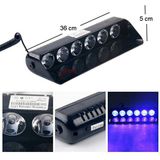 Drs Tuning Cam Içi Çakar Lamba Uzaktan Kumandali 27 LED 27W 12V Kirmizi-Beyaz-Mavi / LAPA521