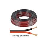 Drs Tuning Çiftli Kablo Tesisat Hoparlör Kablosu 2 X 0.75 Elektrik Kablosu 5 Metre Fiyatıdır