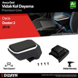 Drs Tuning Dacia Duster 2 Kol Dayama Kolçak Abs Vidalı Gri 2018 Üzeri A+Kalite