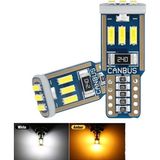 Drs Tuning Dekoratif LED Ampul T10-15SMD 4014 Canbus 12V Çift Turuncu / LAAM863
