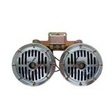 Drs Tuning Dı dıt korna 12v roleli super ton büyük 13mm nikel set / SSKO64