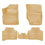 DRS Tuning Fiat Linea 2007 Sonrası 3D Bej Havuzlu Paspas Seti