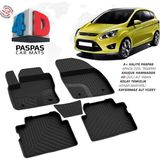 Drs Tuning Ford C-Max 4d Araca Özel Havuzlu Kauçuk Paspas 2011 ve Üzeri - Siyah