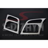 Drs Tuning Ford Connect Krom Far Çerçevesi 2 Prç 2009-2014