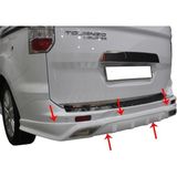 Drs Tuning Ford Courier Arka Tampon Altı Difüzör Md. Fiber 2014 ve Sonrası