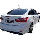 Drs Tuning Ford Focus 3 Sedan (2012-2018) Arka Tampon Eki - Difüzör (Plastik)