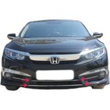 Drs Tuning Honda Civic 10 Ön Tampon Çıtası 2 Prç Krom 2016 ve Sonrası