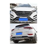 Drs Tuning Hyundai Tucson Ön ve Arka Tampon Koruma Difüzör Seti 2015-2018 A+ Kalite