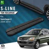 Drs Tuning Kia Sportage 2 S-Line Siyah Yan Basamak 173 cm 2004-2010
