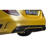 Drs Tuning Mercedes C Serisi W205 (2015-2018) Arka Tampon Eki - Difüzör (Plastik)