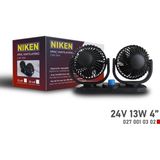 Drs Tuning Niken Küçük Çift Başlı 24V Vantilatör 4 Inç 13W - Karışık Çok Renkli