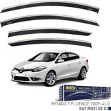 Drs Tuning Niken Renault Fluence 2009 -Kromlu Cam Rüzgarlığı 4 Lü