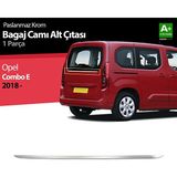 Drs Tuning Opel Combo E Krom Bagaj Camı Alt Çıtası 2018 ve Üzeri