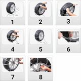 Drs Tuning Oto Lastik Kar Zinciri 225/40/R19 4x4 Tipi Takmatik Kolay Montaj Binek Suv Minibüs