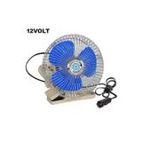 Drs Tuning Oto Vantilatör Çap 18 Cm Mandallı Döner Başlıklı 12v Araç Içi Fan
