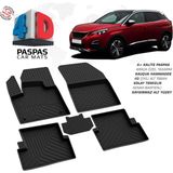 Drs Tuning Peugeot 3008 Active 4d Araca Özel Havuzlu Kauçuk Paspas 2016 ve Üzeri - Siyah