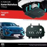 Drs Tuning Peugeot 408 Çelik Karter Muhafaza Koruma 2023 Üzeri A+ Kalite