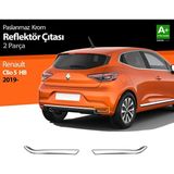 Drs Tuning Renault Clio 5 Krom Reflektör Çıtası 2 Prç. 2019 ve Üzeri