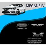 Drs Tuning Renault Megane 4 Cam Çerçevesi-Yan Çamurluk-Ön Panjur Çıtası Set