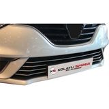 Drs Tuning Renault Megane 4 Hb-Sd Ön Tampon Çıtası 7 Prç Krom 2017 ve Sonrası