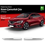 Drs Tuning Renault Megane 4 Krom Çamurluk Sinyal Çıtası 2 Prç. 2016-2020