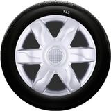 Drs Tuning Renault Uyumlu 15 Inc Kırılmaz Sks Jant Kapağı 1 Takım 4 Adet NO:318 - --