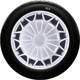 Drs Tuning Renault Uyumlu 15 Inc Kırılmaz Sks Jant Kapağı 1 Takım 4 Adet NO:338 - --