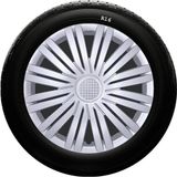 Drs Tuning Renault Uyumlu 16 Inç Kırılmaz Sks Jant Kapağı 1 Takım 4 Adet NO:422 - --