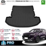 Drs Tuning S-Dizayn Chery Tiggo 8 Pro 3D Pro Bagaj Havuzu 2022 Üzeri A+ Kalite - Siyah