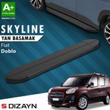 Drs Tuning S-Dizayn Fiat Doblo 2 Skyline Siyah Yan Basamak 193 Cm 2010-2022 A+ Kalite