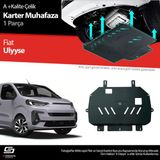 Drs Tuning S-Dizayn Fiat Ulysse Çelik Karter Muhafaza Koruma 2022 Üzeri A+ Kalite