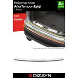 Drs Tuning S-Dizayn Ford Courier Krom Arka Tampon Eşiği 2023 Üzeri A+ Kalite