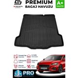 Drs Tuning S-Dizayn Ford Focus 4 Tamir Kitli 3D Pro Bagaj Havuzu 2018 Üzeri A+ Kalite - Siyah