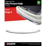 Drs Tuning S-Dizayn Ford Kuga 3 Krom Arka Tampon Eşiği 2020 Üzeri