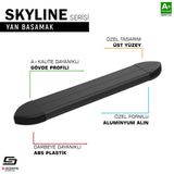 Drs Tuning S-Dizayn Kia Sorento 4 Skyline Siyah Yan Basamak 183 Cm 2022 Üzeri A+ Kalite