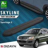 Drs Tuning S-Dizayn Kia Sportage 2 Skyline Siyah Yan Basamak 173 Cm 2004-2010 A+ Kalite