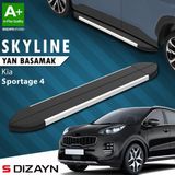 Drs Tuning S-Dizayn Kia Sportage 4 Skyline Aluminyum Yan Basamak 173 Cm 2016-2021 A+ Kalite