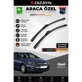 Drs Tuning S-Dizayn Opel Astra J Ön Cam Silecek Seti 2009-2015 Premium Araca Özel 65-60 cm A+ Kalite