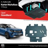 Drs Tuning S-Dizayn Opel Grandland Çelik Karter Muhafaza Koruma 2024 Üzeri A+ Kalite