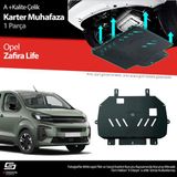 Drs Tuning S-Dizayn Opel Zafira Life Çelik Karter Muhafaza Koruma 2020 Üzeri A+ Kalite