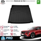 Drs Tuning S-Dizayn Renault Rafale 3D Pro Bagaj Havuzu 2024 Üzeri A+ Kalite - Siyah