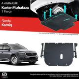 Drs Tuning S-Dizayn Skoda Kamiq Çelik Karter Muhafaza Koruma 2019 Üzeri A+ Kalite
