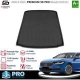 Drs Tuning S-Dizayn Skoda Superb 3D Pro Bagaj Havuzu 2024 Üzeri A+ Kalite - Siyah