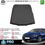Drs Tuning S-Dizayn Vw Passat B8 3D Pro Bagaj Havuzu 2015-2023 A+ Kalite - Siyah
