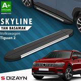 Drs Tuning S-Dizayn VW Tiguan 2 Skyline Krom Yan Basamak 173 Cm 2016-2024 A+ Kalite